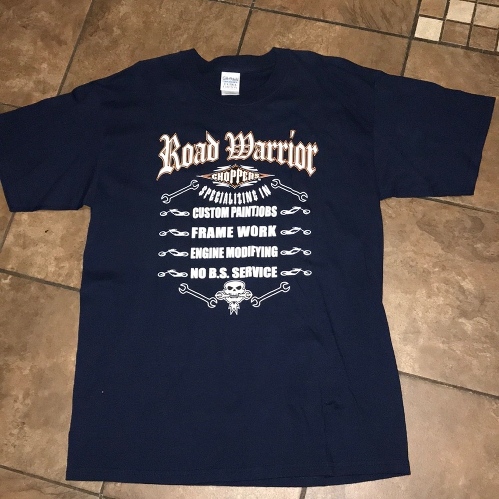 NWOT Road Warrior Tee